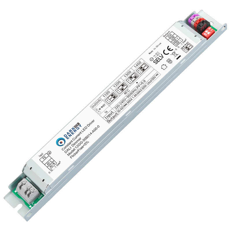 Shenzhen Dark Energy 0 - 10v Dali Dimmable Led Driver Constant Current 5 Years Warranty