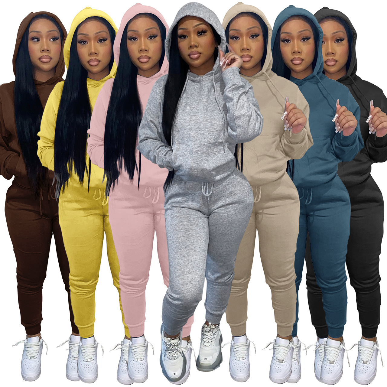 Private label sweatsuit men logo polo urban tracksuit hooded with pocket customize sweat suit for women