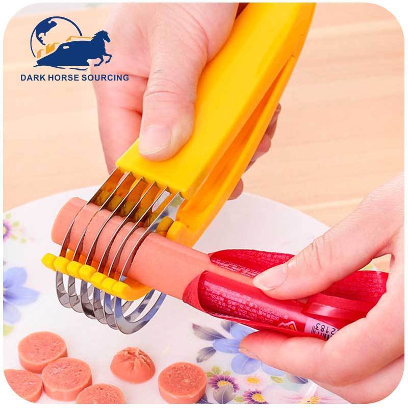 Kitchen Accessories manual stainless steel knife Banana cucumber sausage chips Slices kitchen gadgets tools