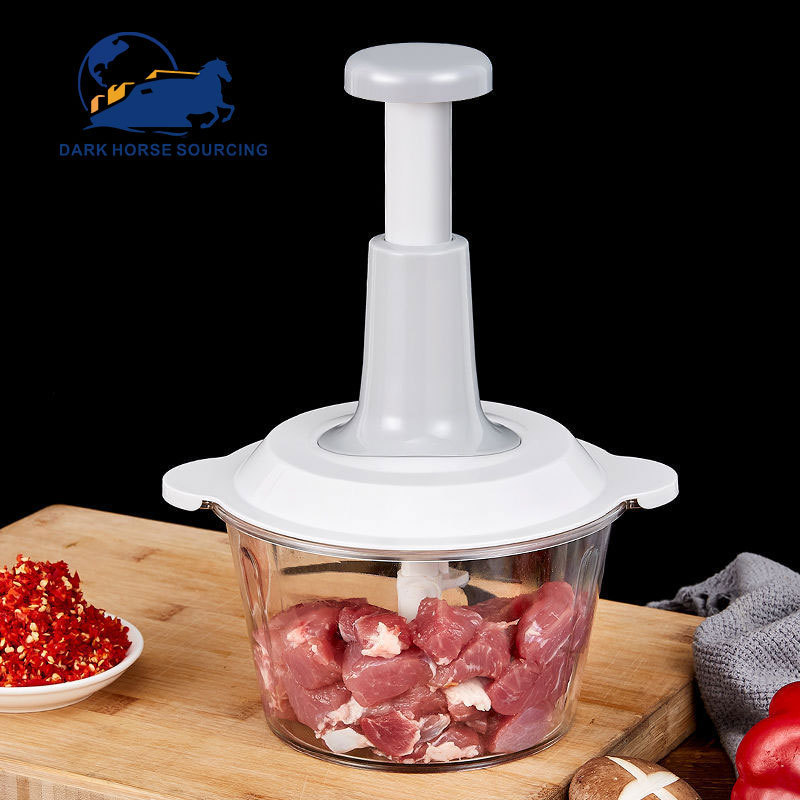 1.5L 2L Multifunction Household Press Type Manual Vegetable Grinder press type garlic onion meat grinders