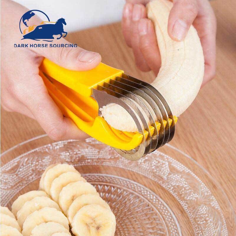 Kitchen Accessories manual stainless steel knife Banana cucumber sausage chips Slices kitchen gadgets tools