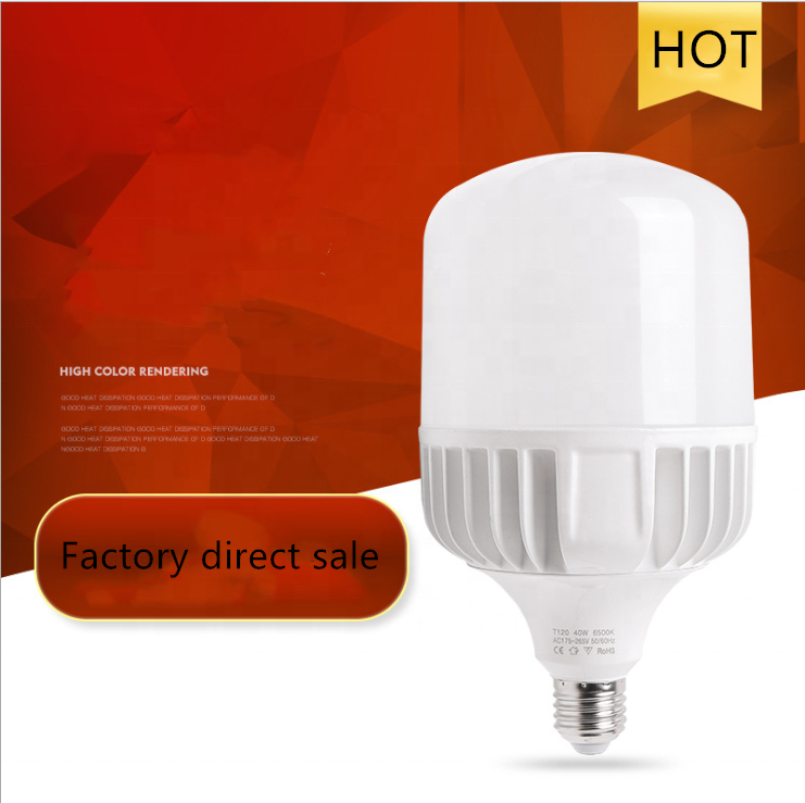 High Power Bulb Aluminum T Series Die Casting Led Bulb Light for Indoor Lighting