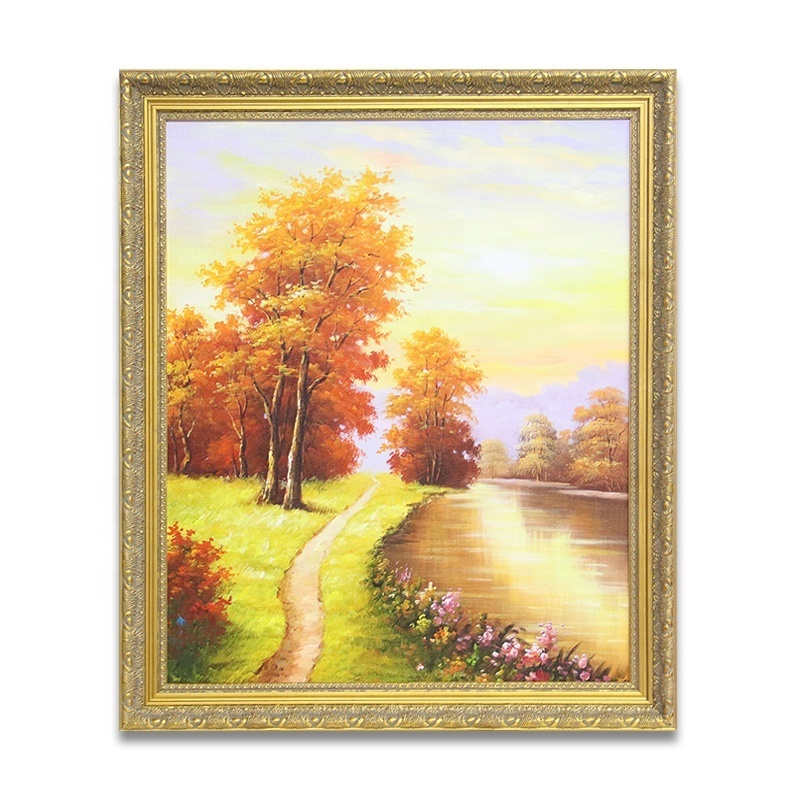 country style oil painting textured wall art room decor living room decoration pictures painting