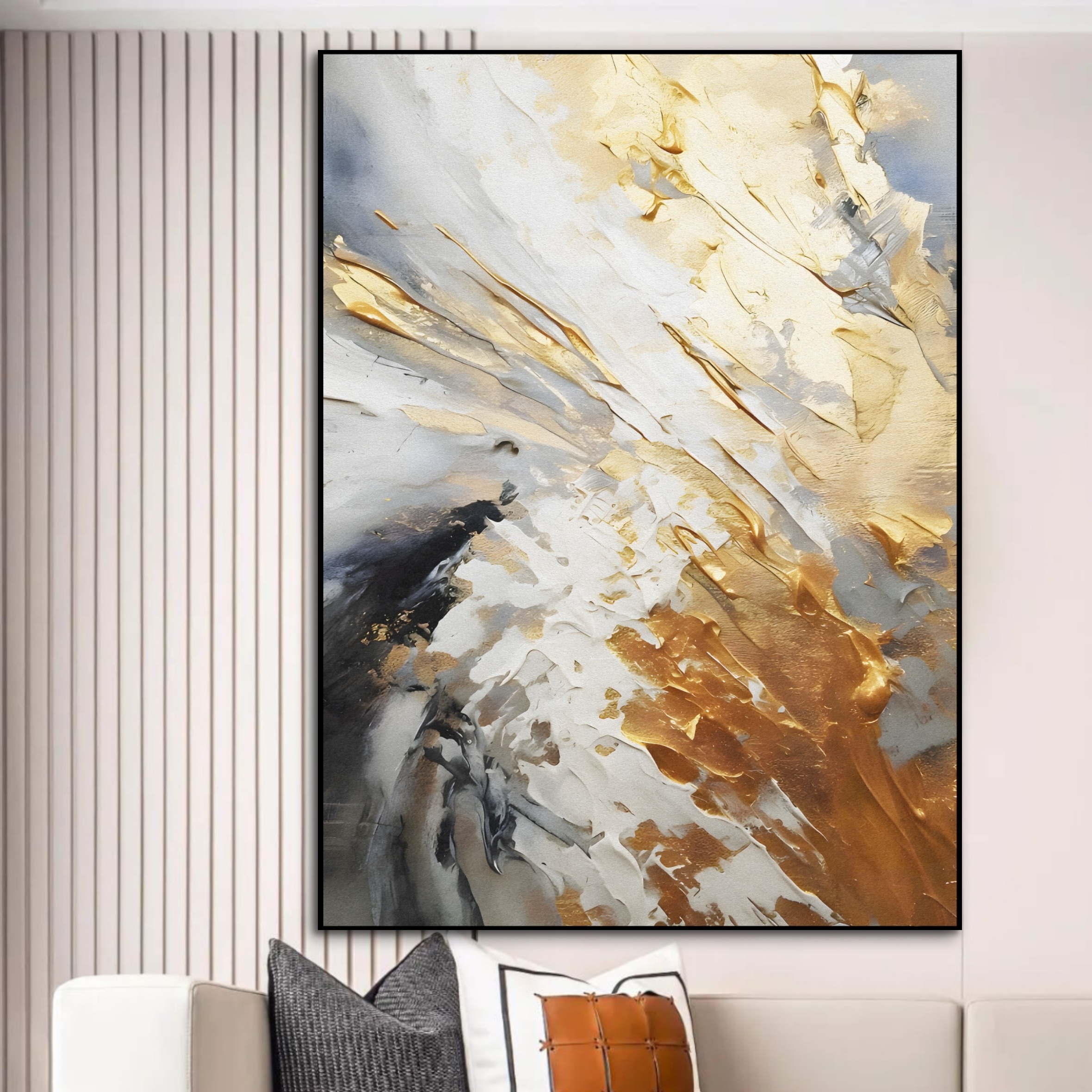 Living Room Decor Picture Hand Made Oil Painting On Canvas Oil Painting Abstract Modern Canvas Wall Art