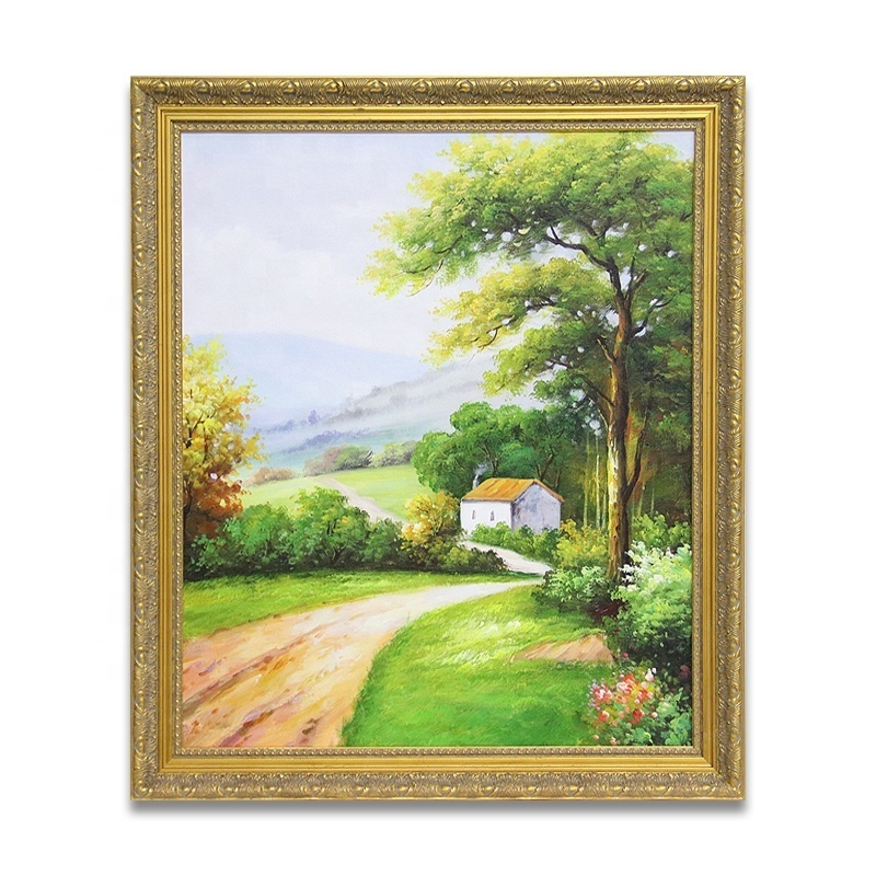 country style oil painting textured wall art room decor living room decoration pictures painting