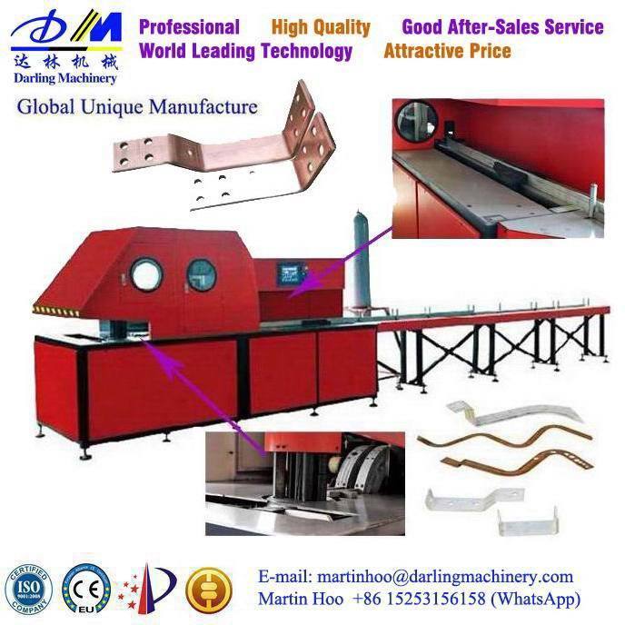 factory sales DMLSX-303K copper CNC busbar processing line Busbar Machine