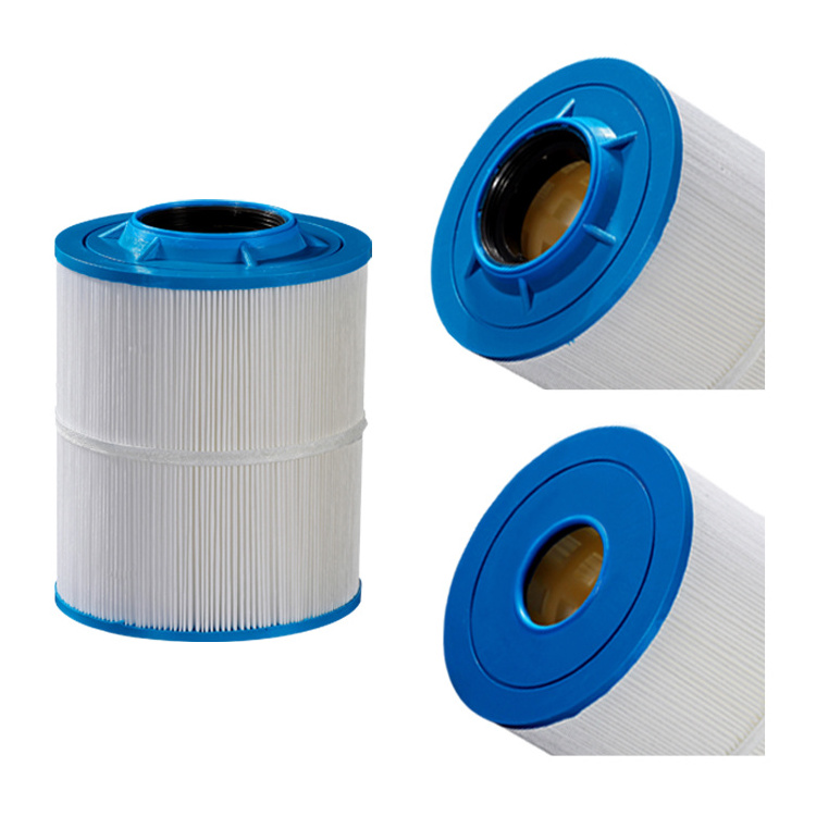 Darlly Water Filter 5 Micron Filter Polyester Pleated Industrial Water Treatment Replacement High Filtration Flow Cartridge