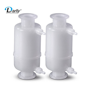 DL761 Disposable Lab Capsule Filter Cartridges Dual-Membrane PES/PP/PTFE Inkjet Hepa Disposable Filter For Printing Industry