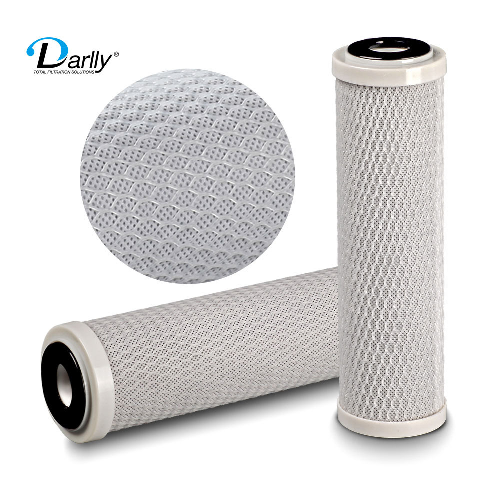 Chinese Good Quality Product CTO 10 Inch Water Filter Cartridge 5 Micron Water Filters Carbon Block Water filters