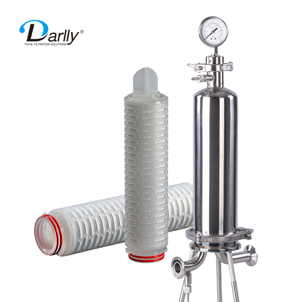 Hangzhou 10/20/30 inch stainless steel filter housing Ss304/316L High quality oil filtration for industrial water treatment