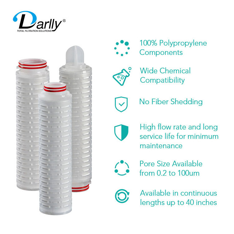 China Manufacturing 30 Inch SS304/ SS316L Sanitary Stainless Steel Filter Cartridge Filter Housing for Water Treatment