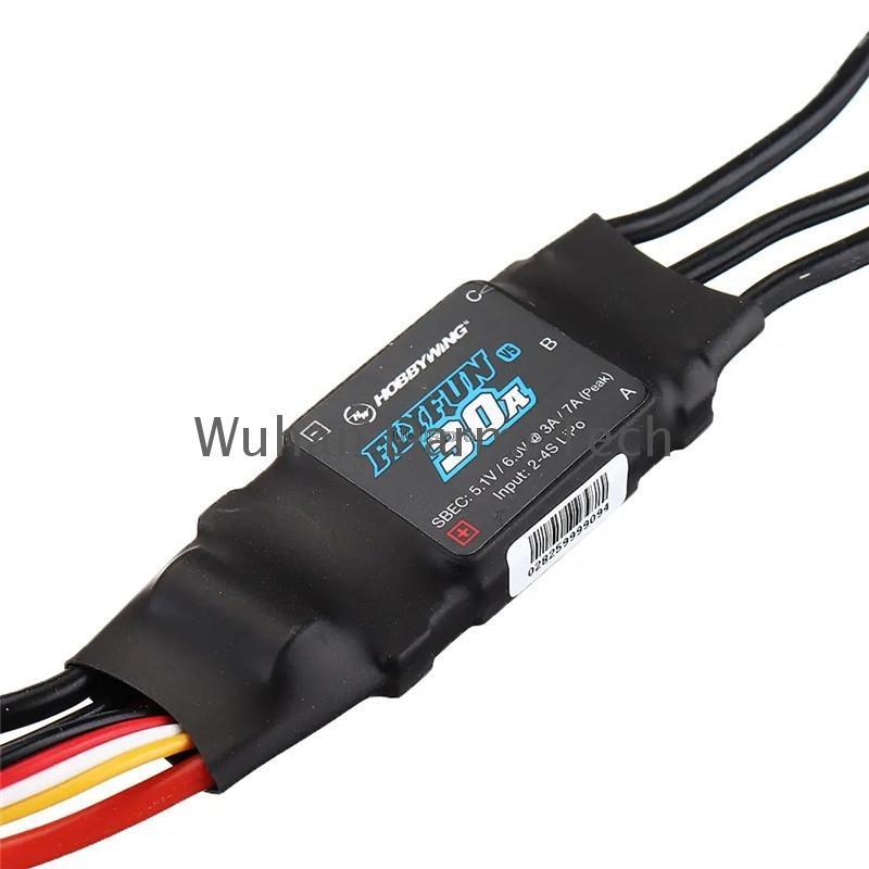 Hobbywing FlyFun V5 20A 30A 60A 80A 110A 120A 130A 160A Speed Controller Brushless ESC 3-6S With DEO Function For RC Quadcopter