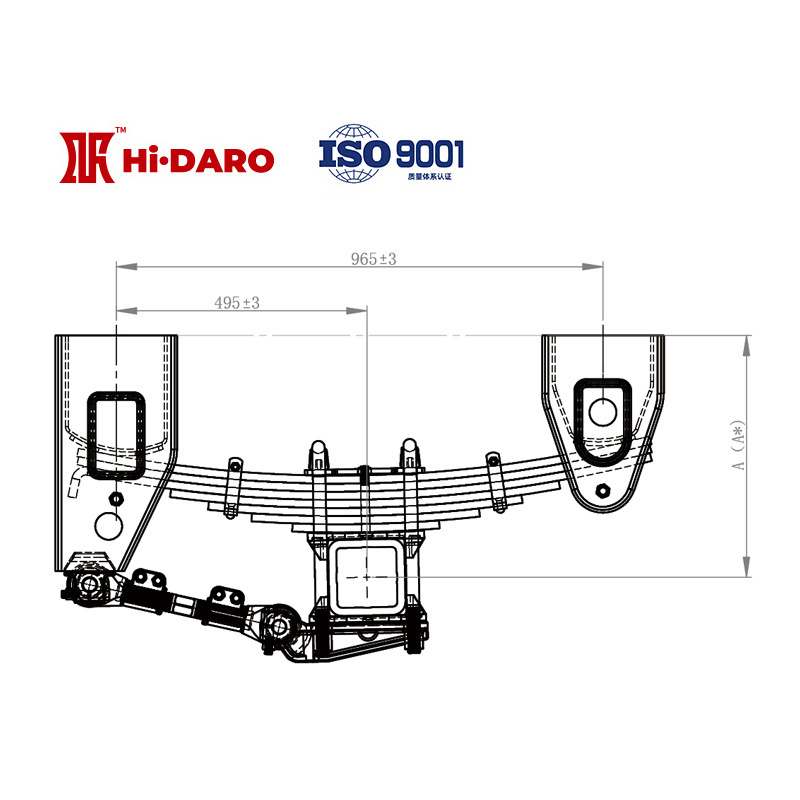 Factory Price Henred Fruehauf Trailer Spring Seat In Trailer Suspension