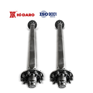 Unbraked axle torsion bar trailer axles for sale