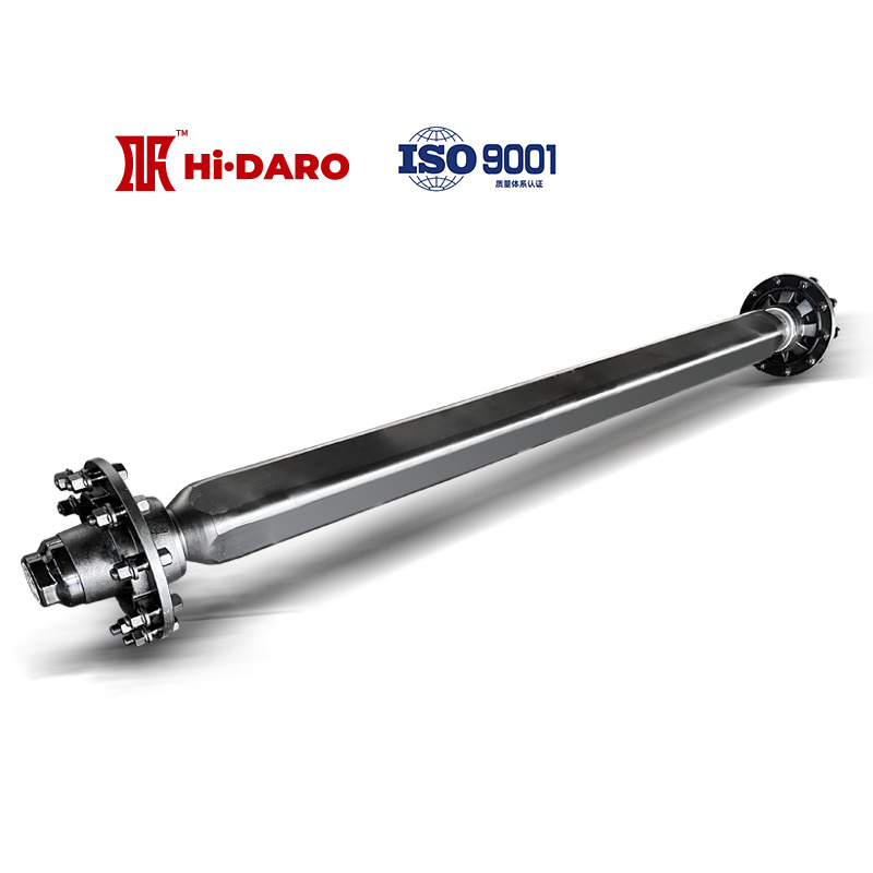 Unbraked axle torsion bar trailer axles for sale