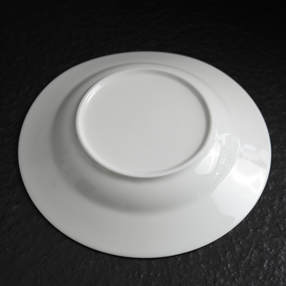 Dinner Plates Euro Style High Quality Good Price Bone China Plate Set Durable Gold Rim Ceramic Plates Dishes Restaurant