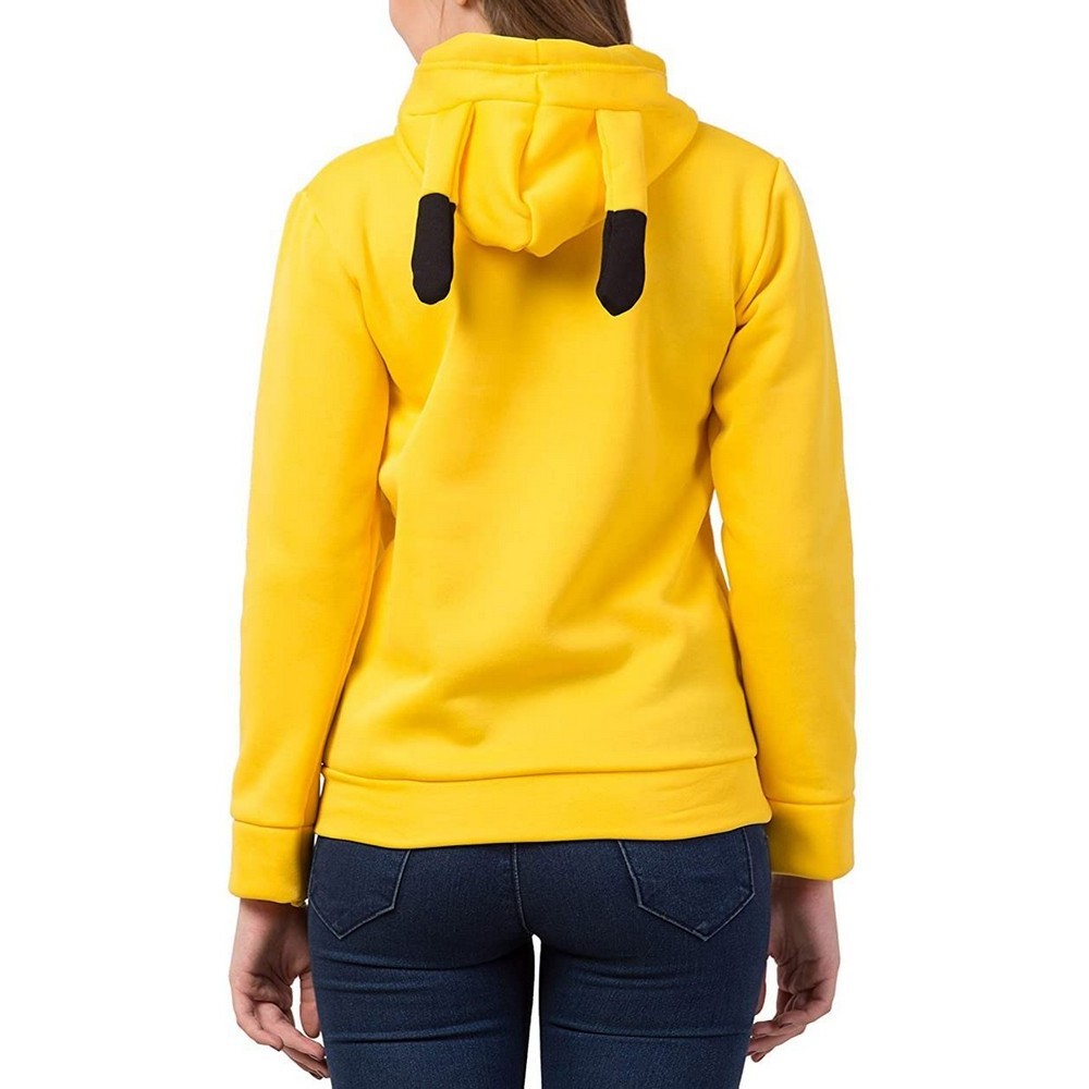 Funny Pikachu Hoodies For Women Men Boy Girl Hoodies Spring Cartoon Anime Clothes Adults Fashion Print Coat Female Sweatshirt