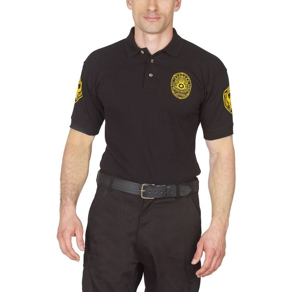 First Classic Security Polo Shirt Patch Bike Patrol T Shirt Custom Printing Tactical Polo Shirts With Custom Logo Print