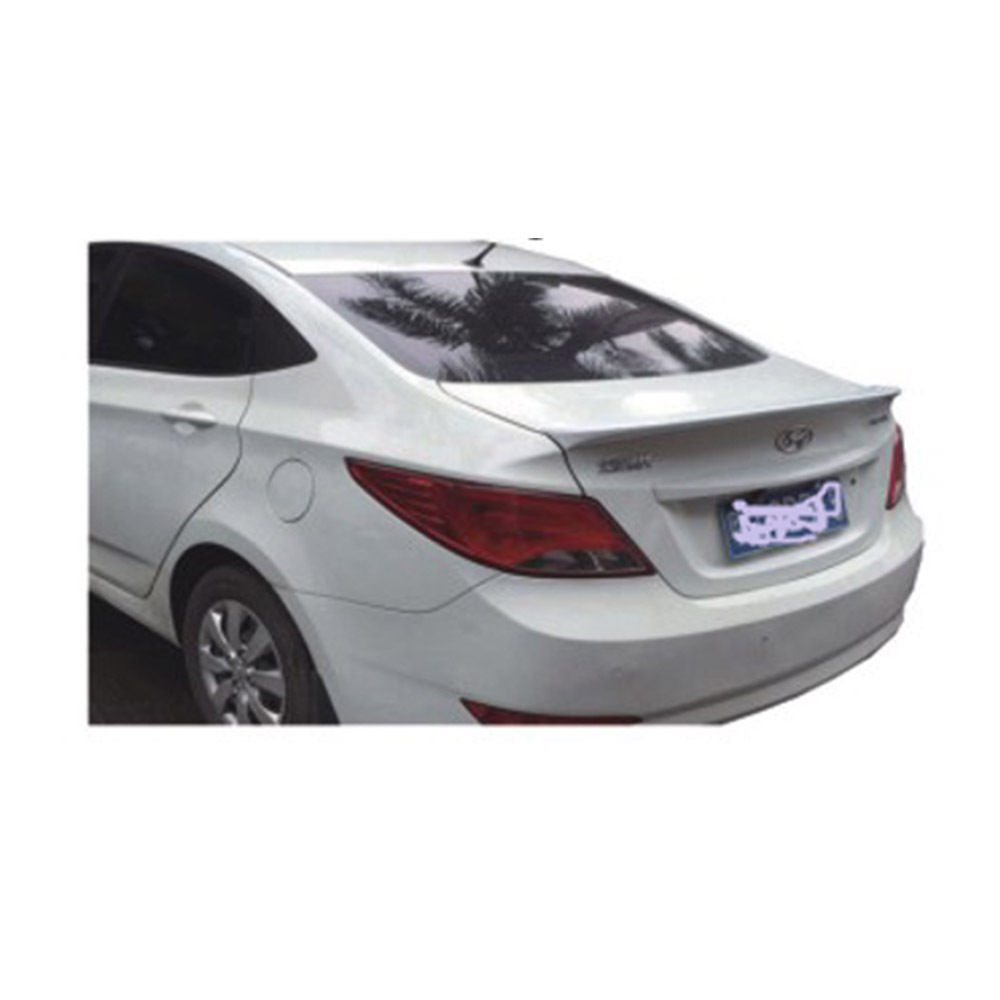 Hot Sale car Accessories Rear Spoilers, rear roof wing spoiler  VERNA ACCENT SPOILER