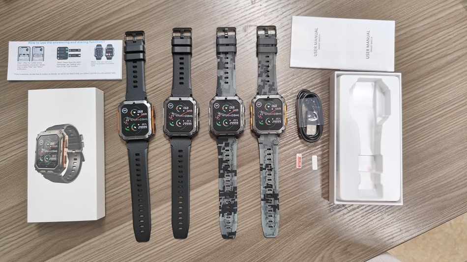 Factory C20pro Smartwatch 1.83 Inch Sport 5atm IP68 Inteligentny Zegarek Mejor Men Militarying Level C 20 C20 Pro Smart Watch