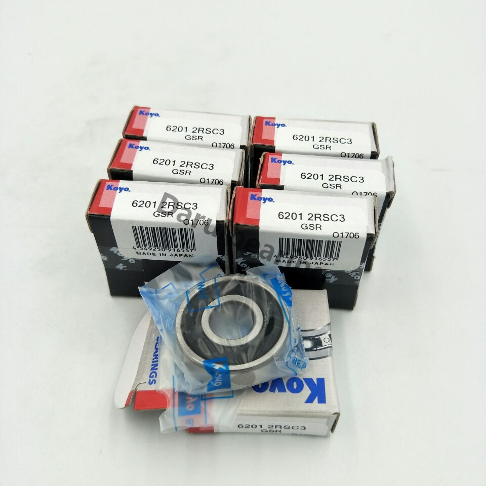 KOYO deep groove Ball bearing 6201 1/2 2RS 6202 1/2 2RS 6203 5/8 2RS ball bearings