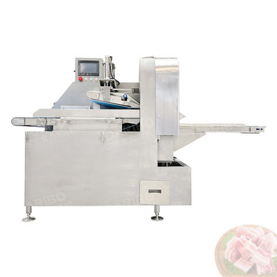 Meat Cuber Meat Dicer/Frozen Pork Cube Cutting Machine/Frozen Fish, Chicken, Beef Cube Dicng And Cutting Machine