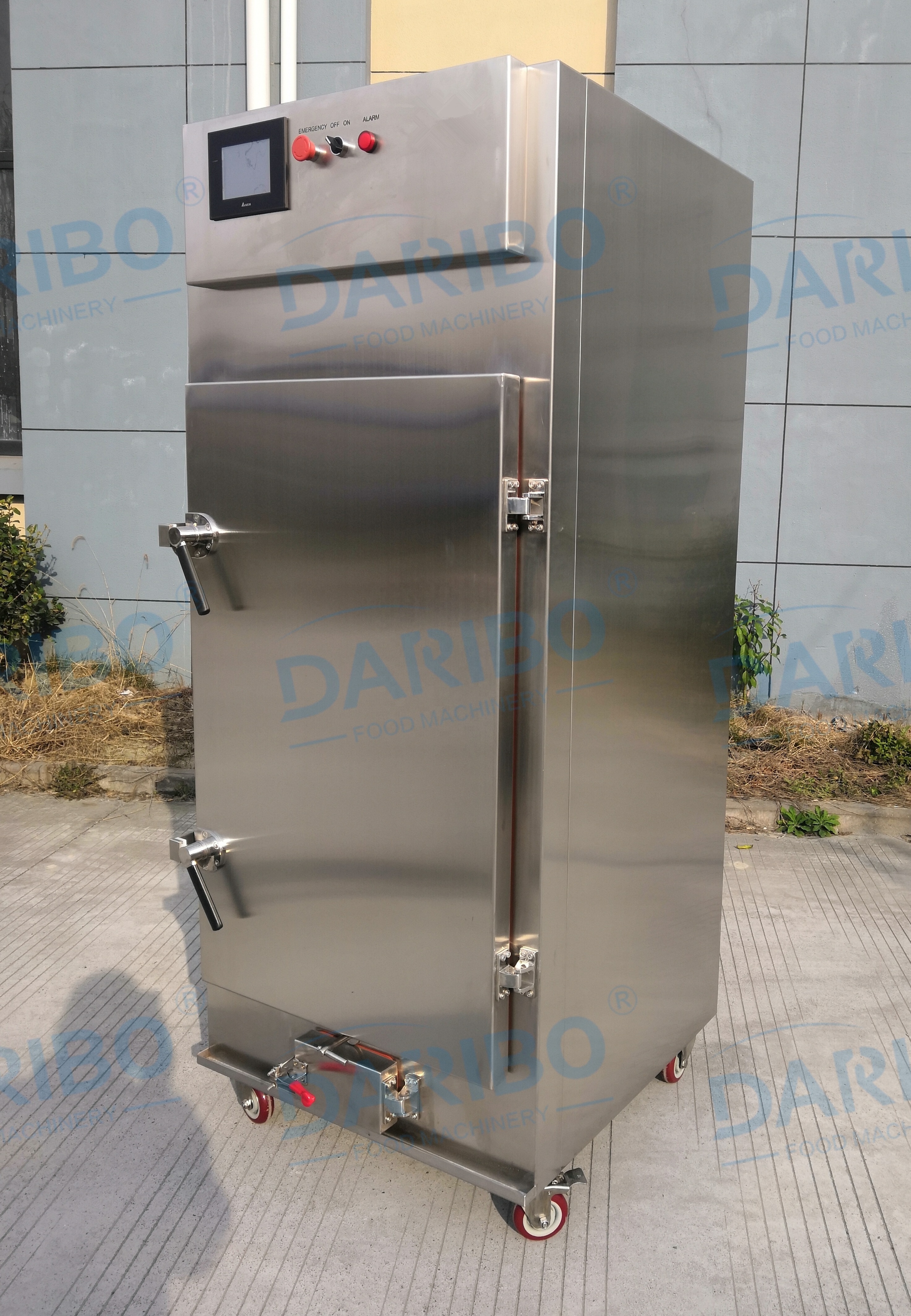 Commercial Sausage Smoker Oven/fish Smoking Oven/meat Smoke Oven With   Trolley