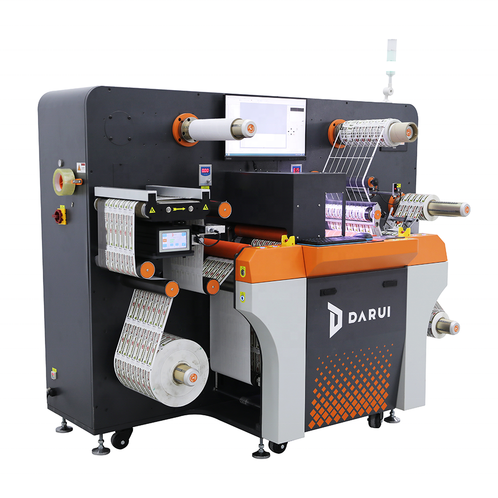 DARUI S5  self-adhesive  label digital roll die cutting machine die cutter,Digital label die  cutting machine