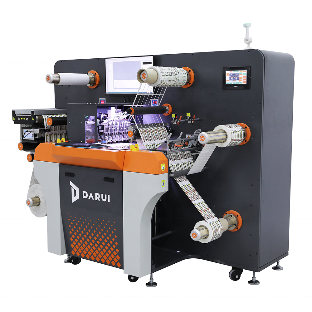 DARUI S5  self-adhesive  label digital roll die cutting machine die cutter,Digital label die  cutting machine