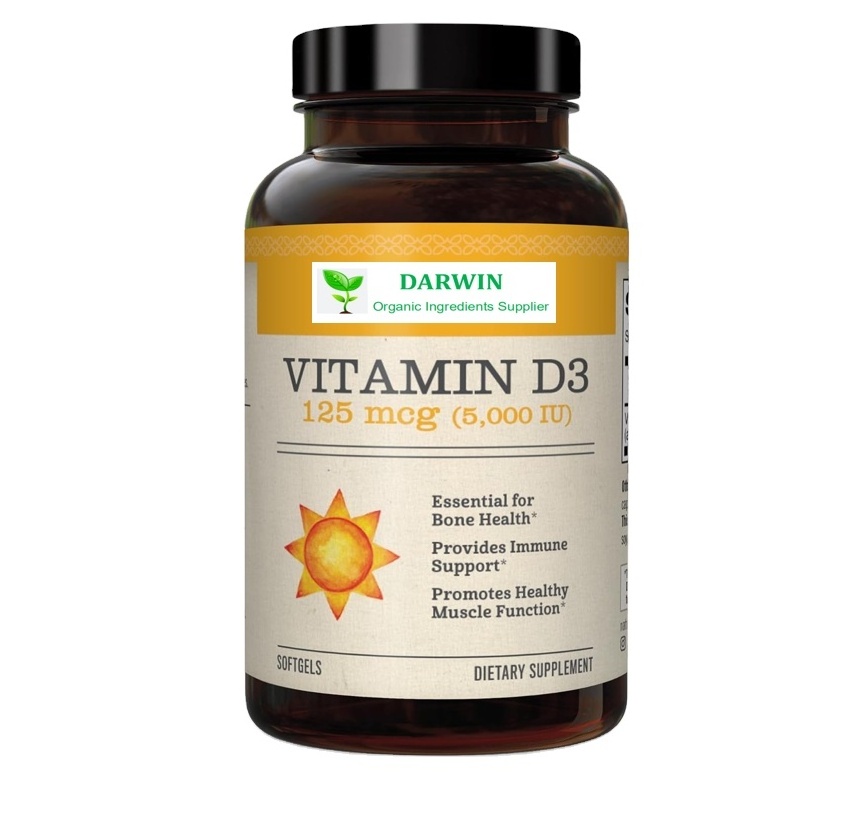 Private Label Vitamin Softgels D3 Soft Tablet Healthcare Supplement Vitamin D Capsules