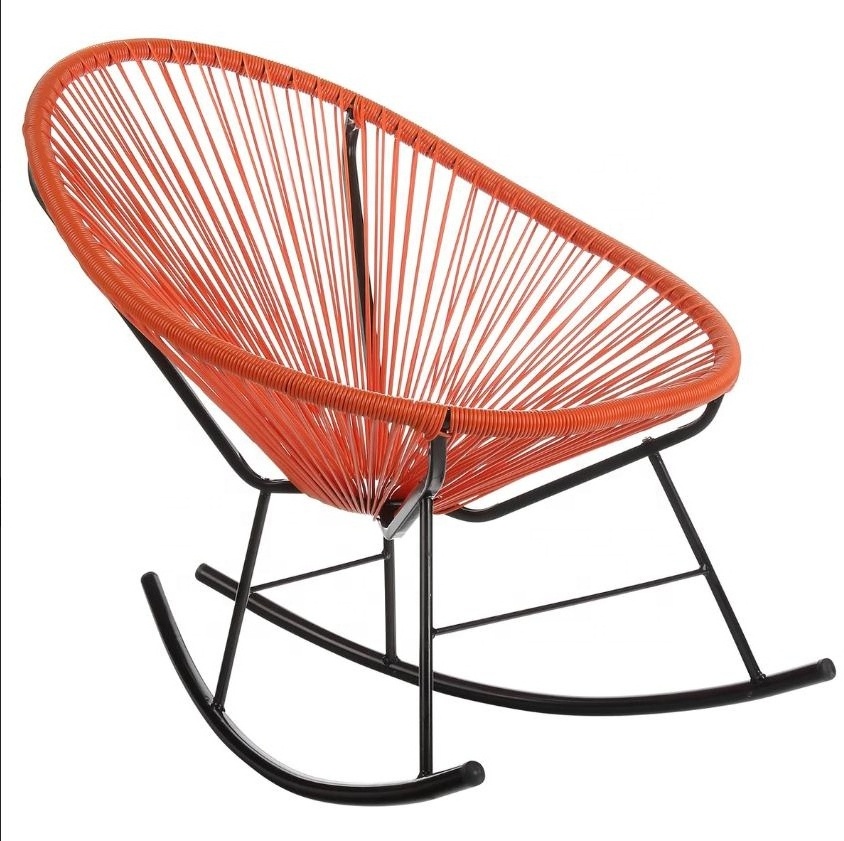 Hotsales acapulco outdoor rattan wicker chair special model rocking acapulco chair