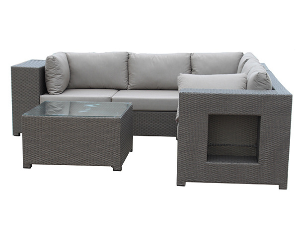 Cozy outdoor garden sectional furniture wholesale outdoor garden patio sofa set