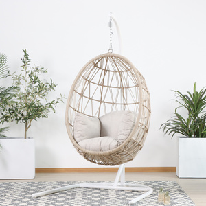 rattan garden hanging chair indoor hammock swing chair egg swing chair outdoor resort furniture