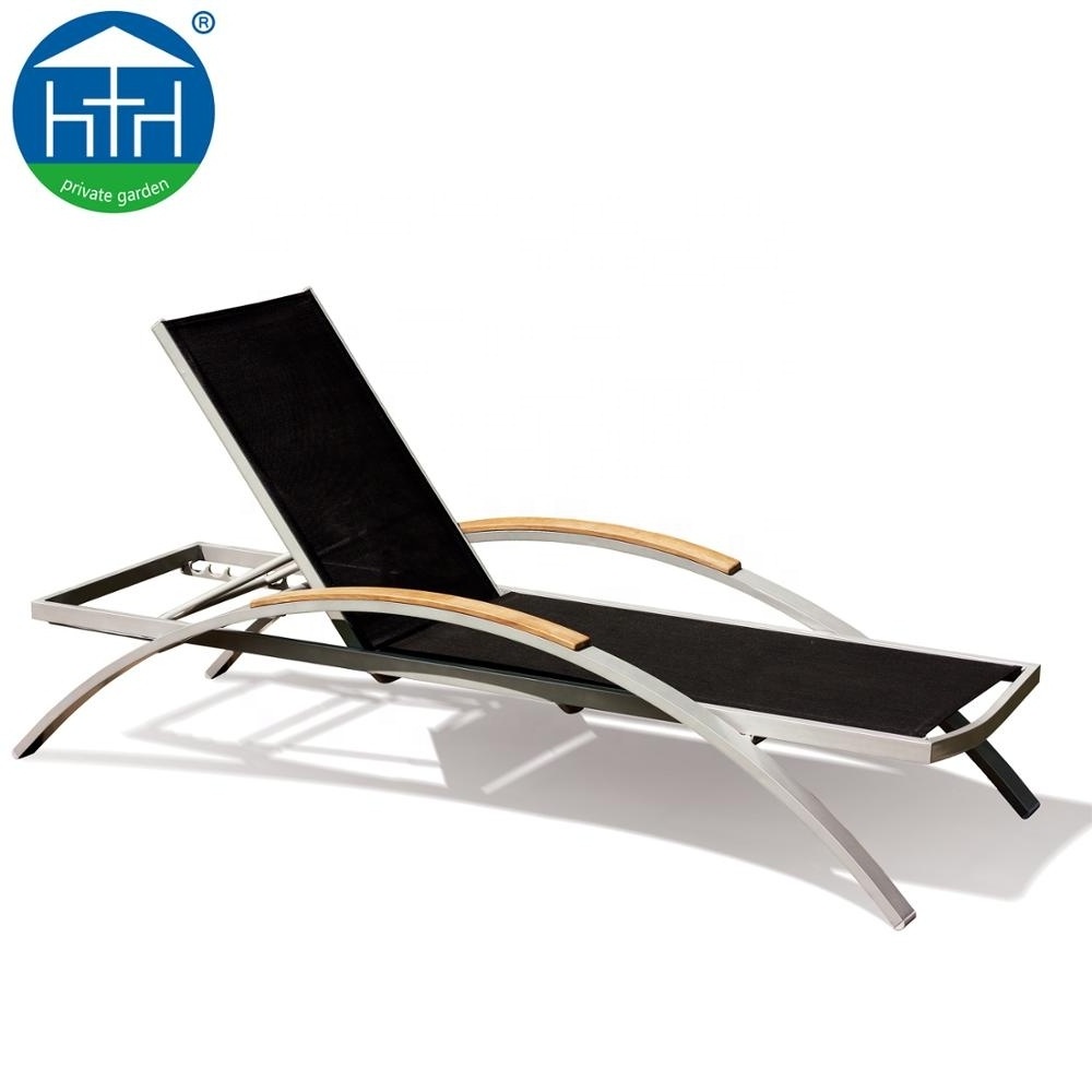 aluminum chaise sling patio lounger best garden recliners sunbathing lounger webbed lounge chairs outdoor