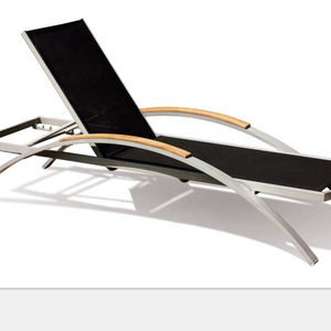 folding sunbathing chair garden furniture loungers deck chaise lounge aluminum beach chair