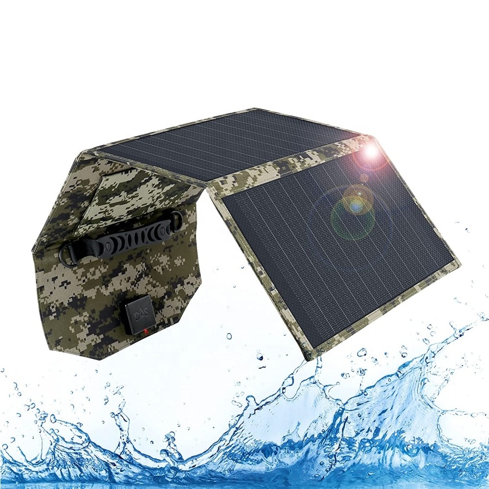 Waterproof Monocrystalline Travel solar panel customized 10w 20w 30w portable mini solar panels foldable solar charger