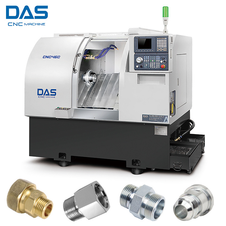 DAS 46C small haas cnc milling machine metal process machines industrial robots cnc vertical metal lathe