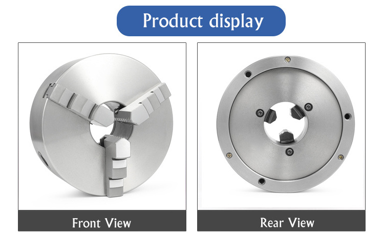 DAS Thru hole Dia 26-100 pneumatic 3 jaw lathe mini chuck with long tool life