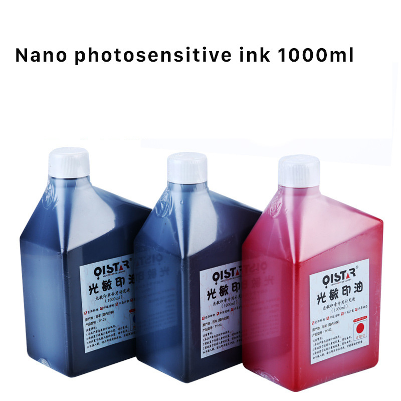 teacher stamps stamper photosensitive printing oil office 1kg flash stamp 1L model ink 1000ml