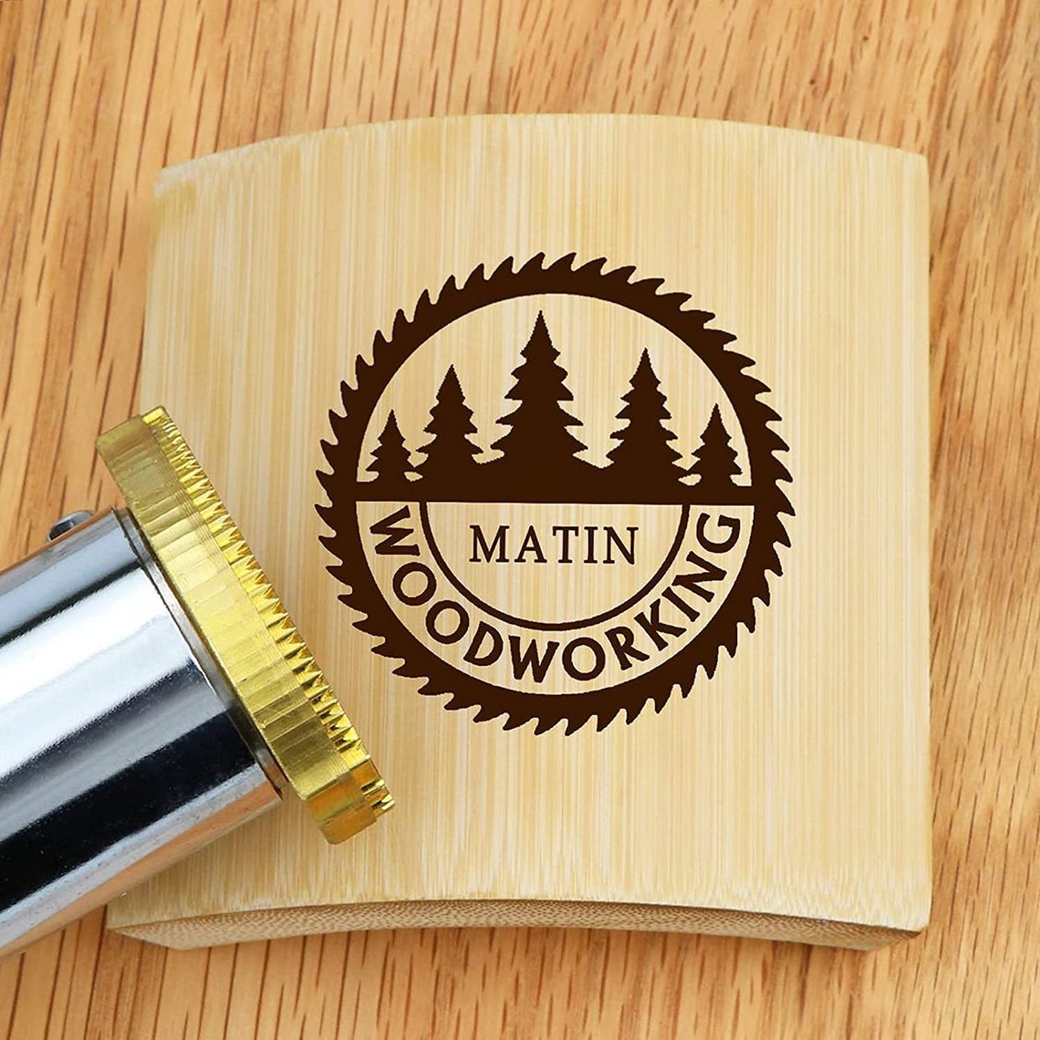 Custom Electric Branding Iron, Customize Wood Stamp Gift for Woodworker and Leather Craft Food Branding Iron 200w