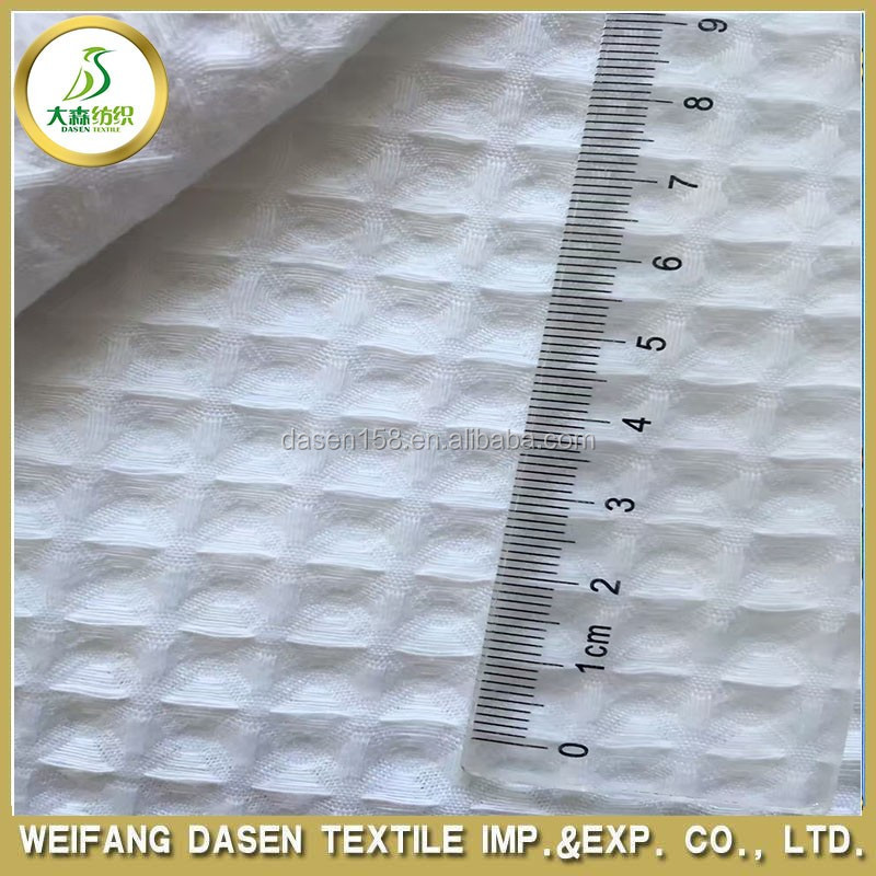 waffle fabric waffle weave 100% cotton fabric