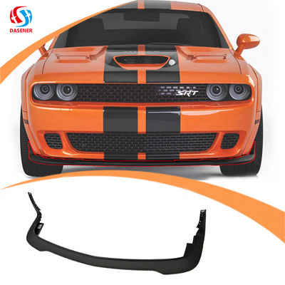 Dasener Auto Accessories Front Bumper Lip Splitter Carton Box Wholesale Front Lips Gloss Black 10 Sets 2kg for Dodge Challenger