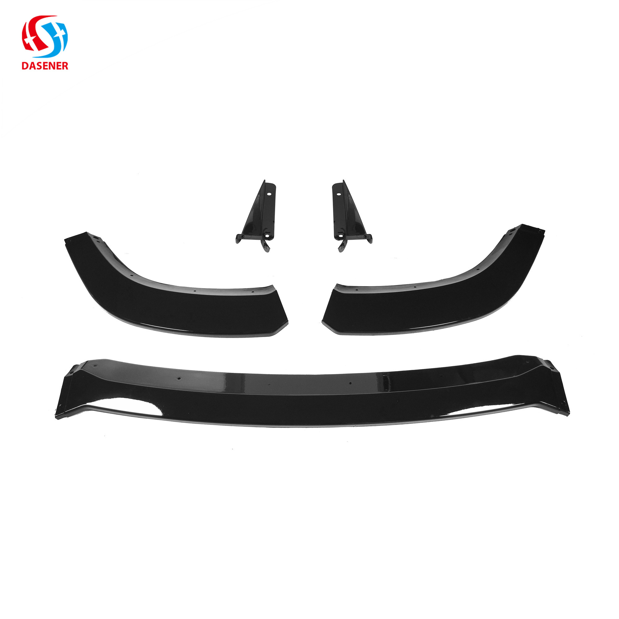 Dasener Factory Price Auto Accessories Front Bumper Lip Front Splitter 2018-2020 Plastic Carbon Black for Dodge Durango Body Kit