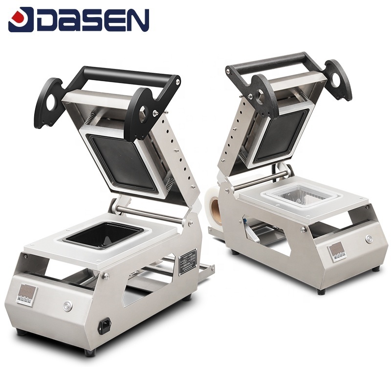 DASEN manual series Food Tray Sealing Machine on CE Certification Manual Heat Tray Sealer Packaging Machines Wrapping Machines