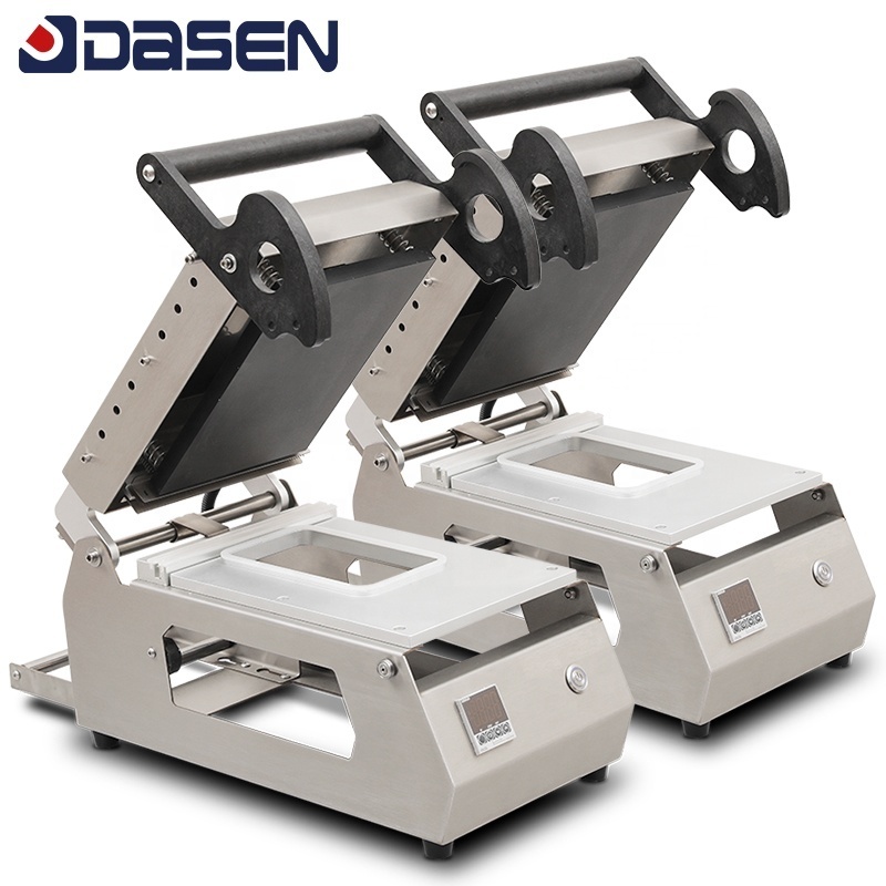 DASEN manual series Food Tray Sealing Machine on CE Certification Manual Heat Tray Sealer Packaging Machines Wrapping Machines