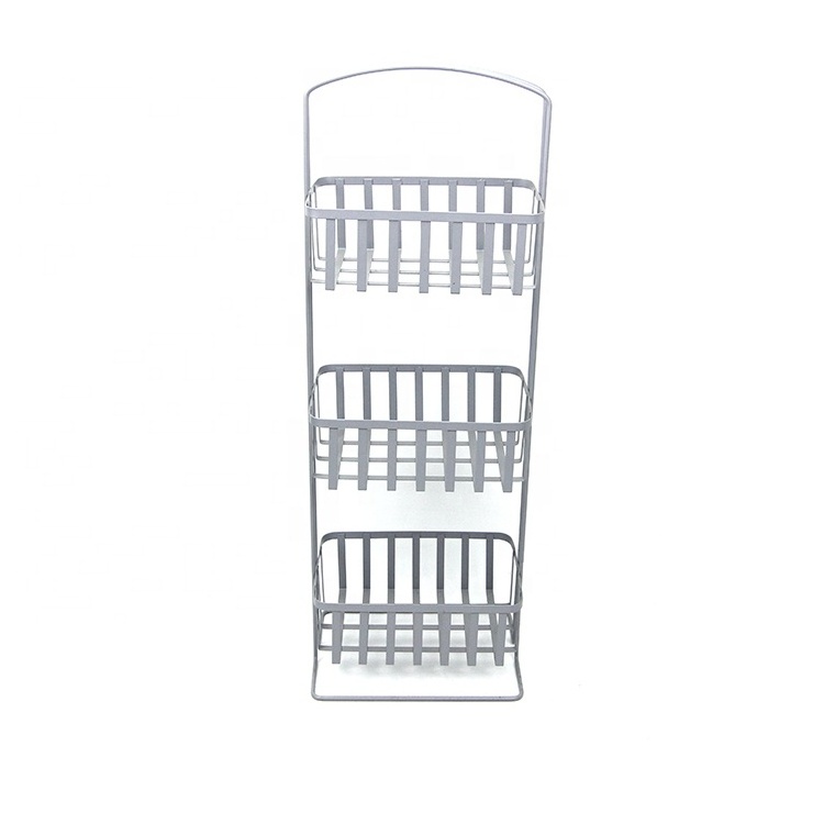 Best selling Wall shelf Corner Storage Rack 3 tier standing storage Rack for Bathroom