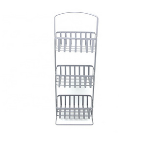 Best selling Wall shelf Corner Storage Rack 3 tier standing storage Rack for Bathroom