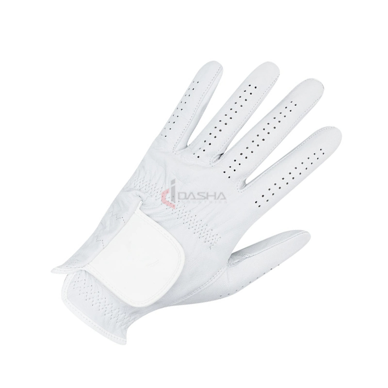 2024 Wholesale Premium Quality Anti slip Golf Gloves Men's Women Gloves Soft Breathable Durable Sports White Golf Gloves