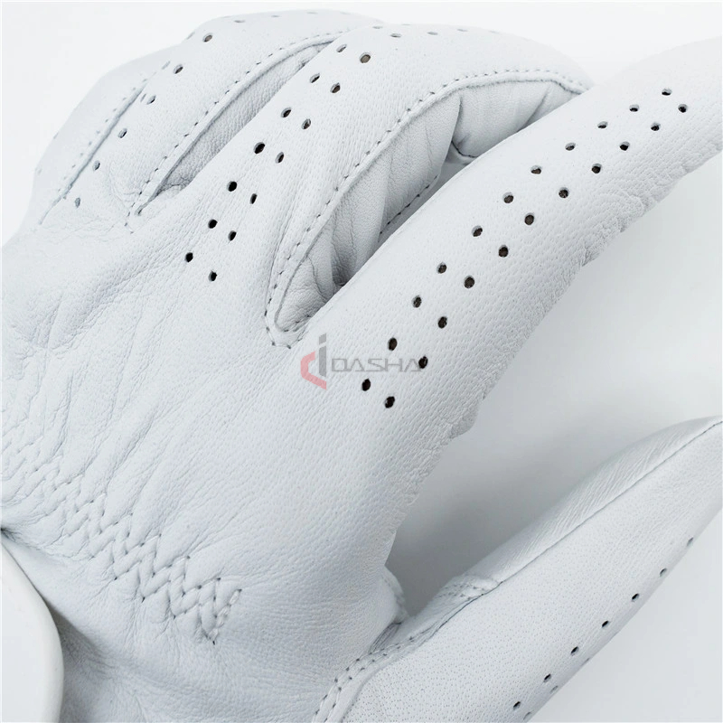 2024 Wholesale Premium Quality Anti slip Golf Gloves Men's Women Gloves Soft Breathable Durable Sports White Golf Gloves