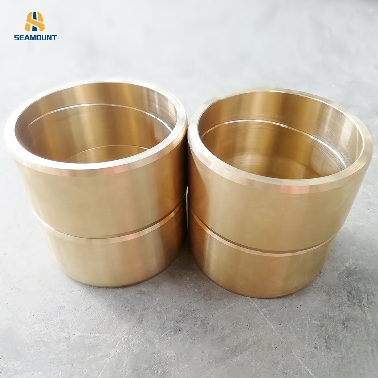 High density C95400  brass/bronze bushing/custom copper sleeve  for cone crusher